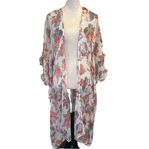 NWT Betsy Johnson floral cover up